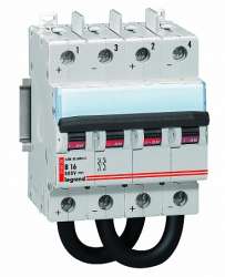 Legrand Автоматический выключатель постоянного тока 800В 16А 2 защищенных полюса 4 мод арт. 414428