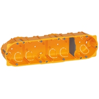 Legrand Batibox Коробка встраиваемая монтажная для сухих перегородок 4п гл.50мм арт. 080054