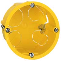 Legrand Batik Коробка для подвесных потолков для крепления люстр d=40мм с крышкой арт. 089346