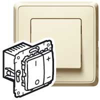 Legrand Cariva Крем Светорегулятор нажимной для л/н 500W арт. 773715