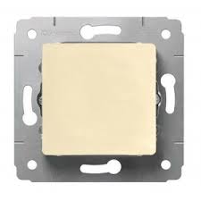 Legrand Cariva Крем Выключатель 1-клавишный арт. 773756