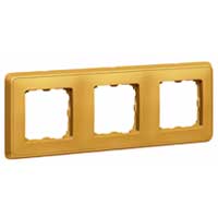 Legrand Cariva Матовое золото Рамка 3-ая арт. 773663