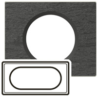 Legrand Celiane Ардезия Рамка 2 поста (4/5 модуля) арт. 069375