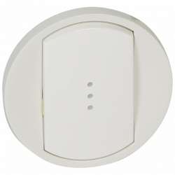 Legrand Celiane Бел Клавиша 1-ая с подсветкой арт. 068003