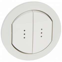 Legrand Celiane Бел Клавиша 1-я с этикетками IP 44 арт. 067805