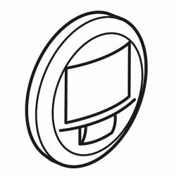 Legrand Celiane Бел Накладка светорегулятора нажимного (мех-м 67080,67081,67082, 67084) арт. 068031