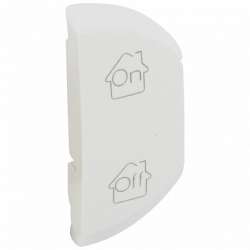 Legrand Celiane Бел Накладка выключателя с ключом трехпозиционный с самовозвратом арт. 068157