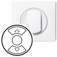 Legrand Celiane Бел Накладка выключателя жалюзийного арт. 068151