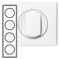 Legrand Celiane Бел Рамка 4-ая (2+2+2+2 мод) арт. 068634