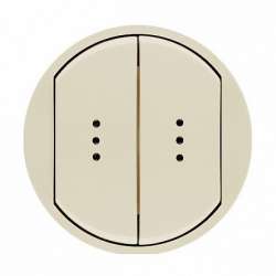 Legrand Celiane Беж Клавиша 2-ая с подсветкой арт. 066211