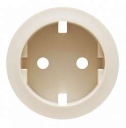 Legrand Celiane Беж Накладка розетки с/з, для винт и безвинт зажимов (мех 67153, 67161) арт. 066227