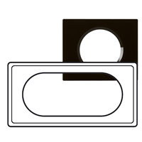 Legrand Celiane Черное стекло Рамка 4/5 модуля арт. 069305