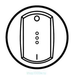 Legrand Celiane Графит Клавиша Выкл 2-пол инд арт. 064919