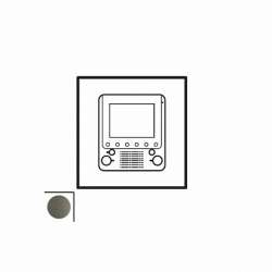 Legrand Celiane Графит Накладка для доп. внутреннего видеоблока арт. 064971