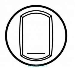 Legrand Celiane Графит Переключатель с этикеткой 10АХ арт. 064915