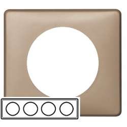 Legrand Celiane Имбирь Рамка 4-ая (2+2+2+2 мод) арт. 068664