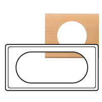 Legrand Celiane Клён Рамка 4/5 мод арт. 069215