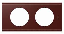 Legrand Celiane Кожа Классик Рамка 2-я (2+2 мод) арт. 069292