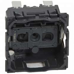 Legrand Celiane Мех Розетка с/з с защитными шторками, безвинт зажим 2 мод (франц. стандарт) арт. 067111