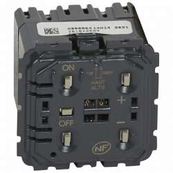 Legrand Celiane Мех светорегулятора нажимного 40-400 Вт 2 мод (для накл.68031,68331,66250) арт. 067084