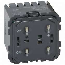 Legrand Celiane Мех светорегулятора нажимного 400 Вт универ 2 мод (для накл 65083,65183,66250) арт. 067083