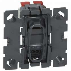 Legrand Celiane Мех выключателя кнопочного нажимного НО+НЗ контакты 2 мод арт. 067035