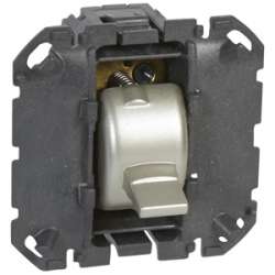 Legrand Celiane Мех выключателя кнопочного с рычажком НО+НЗ контакты без фиксации 2 (1) мод арт. 067036