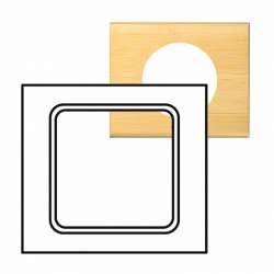 Legrand Celiane Мирт Рамка 1 пост (2 модуля) арт. 069251