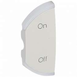 Legrand Celiane MyHome SCS Белая Лицевая панель правая ON/OFF арт. 068281