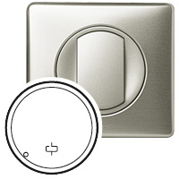 Legrand Celiane MyHome SCS Титан Лицевая панель GEN/ON/OFF арт. 068488