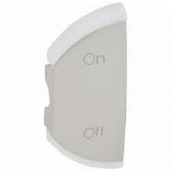 Legrand Celiane MyHome SCS Титан Лицевая панель правая ON/OFF арт. 068581