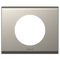 Legrand Celiane Никель Велюр Рамка 1-я (2 мод) арт. 069111