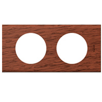 Legrand Celiane Орех Рамка 2-я (2+2 мод) арт. 069222