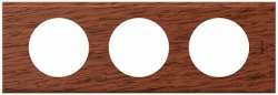 Legrand Celiane Орех Рамка 3-ая (2+2+2 мод) арт. 069223