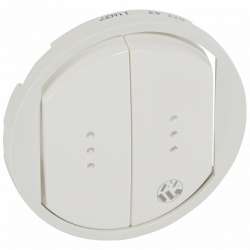 Legrand Celiane Панель Лицевая 2К+З Фран антибактериал. арт. 067744