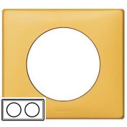 Legrand Celiane Шафран Рамка 2-я (2+2 мод) арт. 068672