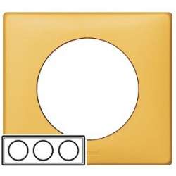 Legrand Celiane Шафран Рамка 3-ая (2+2+2 мод) арт. 068673