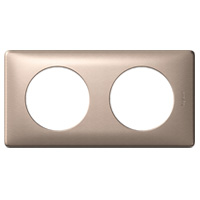 Legrand Celiane Слюда Рамка 2-я (2+2 мод) арт. 068942