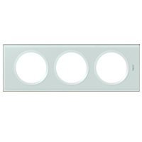 Legrand Celiane Смальта Белая Рамка 3-ая (2+2+2 мод) арт. 069313