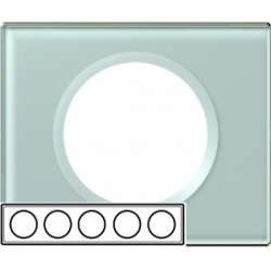 Legrand Celiane Смальта Белая Рамка 5-ая (2+2+2+2+2 мод) арт. 069320