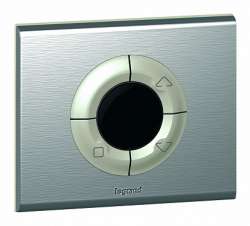 Legrand Celiane Сталь фактурная Рамка 1-я (2 мод) арт. 069101