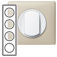 Legrand Celiane Светло-Беж Рамка 4-ая (2+2+2+2 мод) арт. 068754