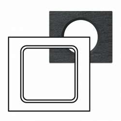 Legrand Celiane Текстиль шелковый жемчуг Рамка 1 пост (2 модуля) арт. 069391