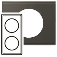 Legrand Celiane Текстиль шелковый жемчуг Рамка 2 поста (4 модуля) арт. 069392