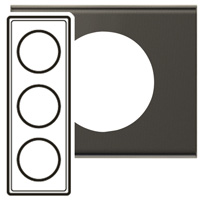 Legrand Celiane Текстиль шелковый жемчуг Рамка 3 поста (6 модулей) арт. 069393