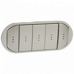 Legrand Celiane Титан Клавиша Выключателя 2х полюсного(мех 067020) арт. 068321