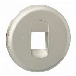 Legrand Celiane Титан Накладка 2-ой аудиорозетки (2 мех 67311) арт. 068512