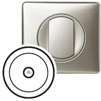 Legrand Celiane Титан Накладка TV розетки арт. 068582