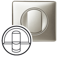 Legrand Celiane Титан Накладка компьютерной 1-ой розетки арт. 068551