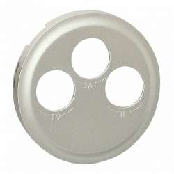 Legrand Celiane Титан Накладка розетки 3-ой RJ45 тел/TV/инф арт. 068590